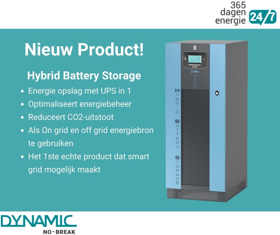 Nieuw product: Hybrid Battery Storage!

Duurzaam energie opwekken, verzamelen en opslaan. Het is een hot topic. Dit nieuwe product heeft de toekomst!

Lees het artikel: dnb-bv.nl/no-break-nieuw…

#dynamicnobreak
#hybridbatterystorage
#stroomvoorziening
#duurzameenergie
#smartgrid