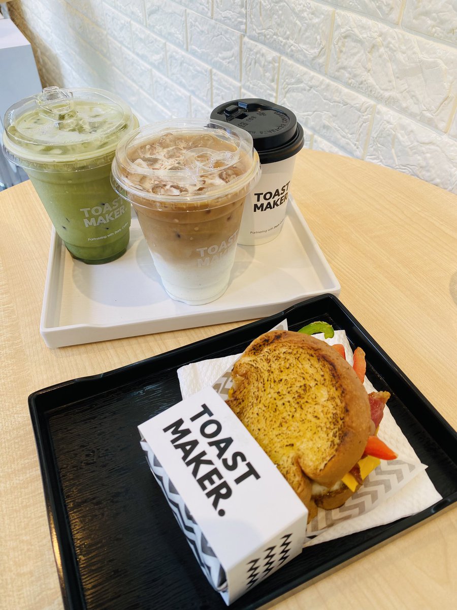 tkyolily's tweet image. Looking for a delicate breakfast, a quick and filling lunch, or a simply good coffee-break, #toastmaker is the right place ☕️🍞 sandwiches &amp;amp; coffee dia serius sedap 4.5/5 ⭐️