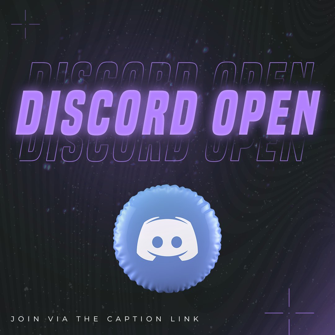 our discord is now open for a limited time only!

Join via: discord.gg/N8ZVfpVPje

#nftart #SolanaNFTs
