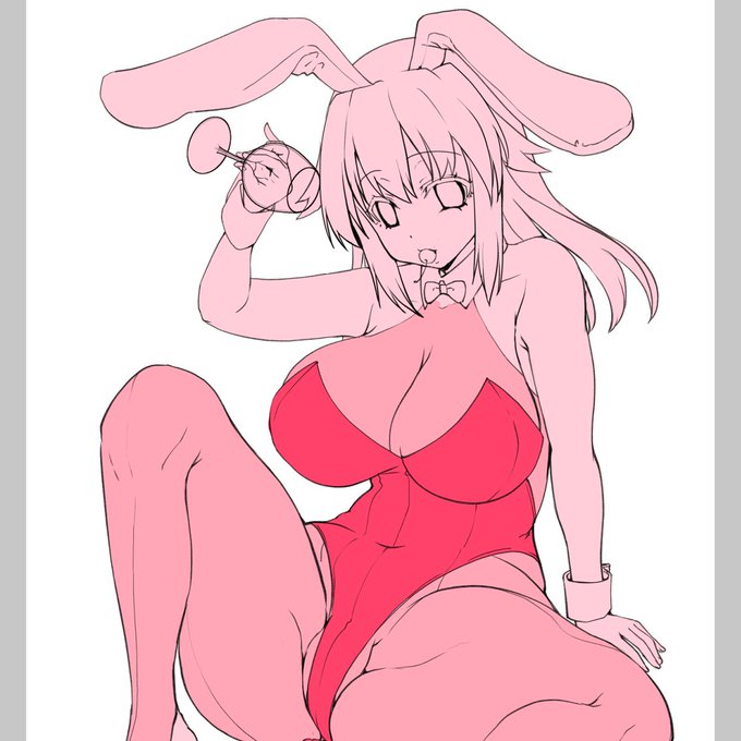 8時2分です!ばにー🐰
#線画 