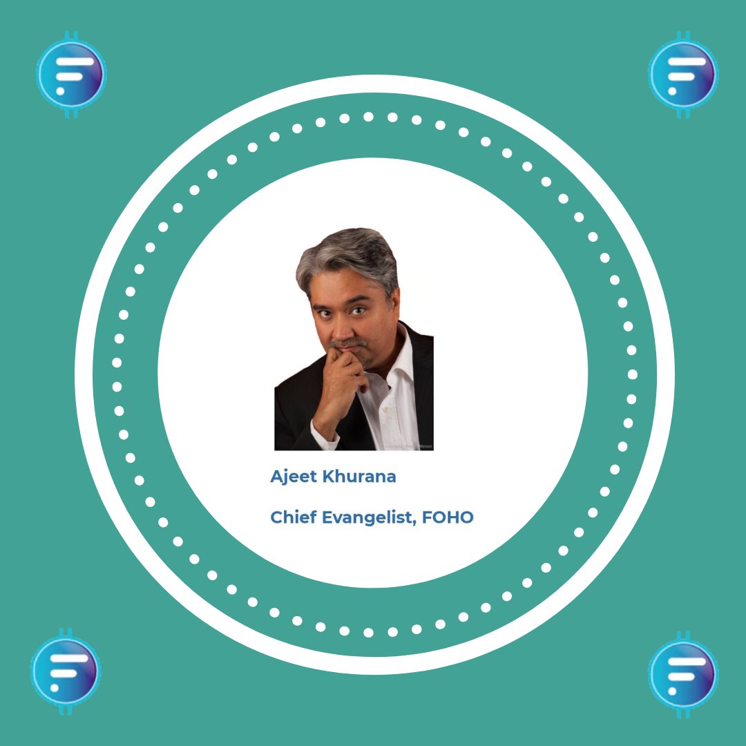 StockMover_1's tweet photo. Meet the Chief Evangelist of #FOHO ..
Ajeet Khurana is the former head of the #blockchain & #Cryptocurrency Committee.
He is an experienced CEO working in the fintech industry.
Ajeet was the CEO of #Zebpay a leading global cryptocurrency #exchange.
#realestate #letsFOHO https://t.co/ckq4rKCFQU