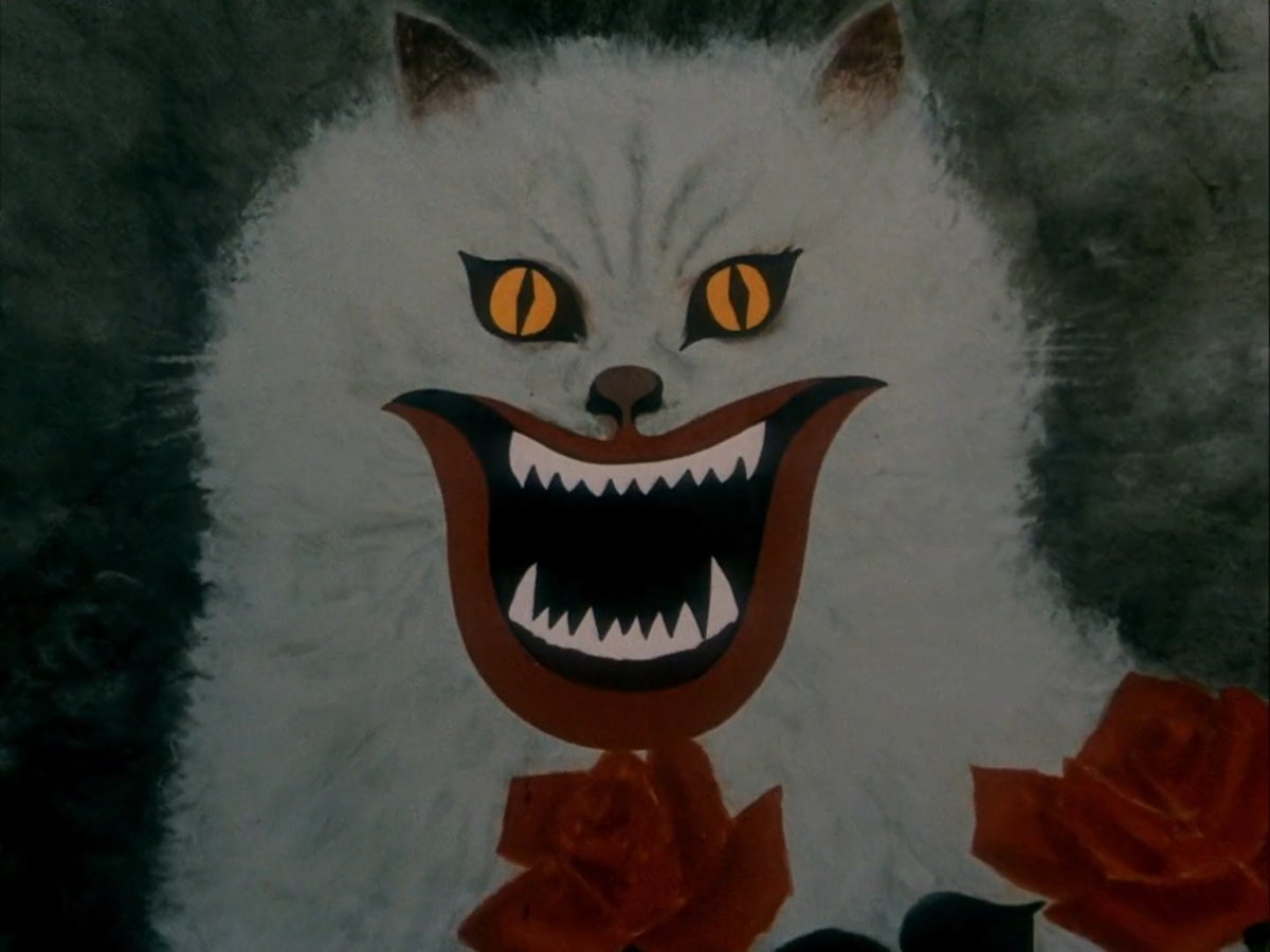 Nina_Salander's tweet photo. Drawings and Animation in House (γγ¦γΉ) - Nobuhiko Obayashi (1977)
#JapaneseCinema #ExperimentalCinema #HorrorMovie #WeirdCinema #Animation #Anime #ArtCinema #Yokai #Slasher #ColorfulCinema https://t.co/dDjvFU4wV9