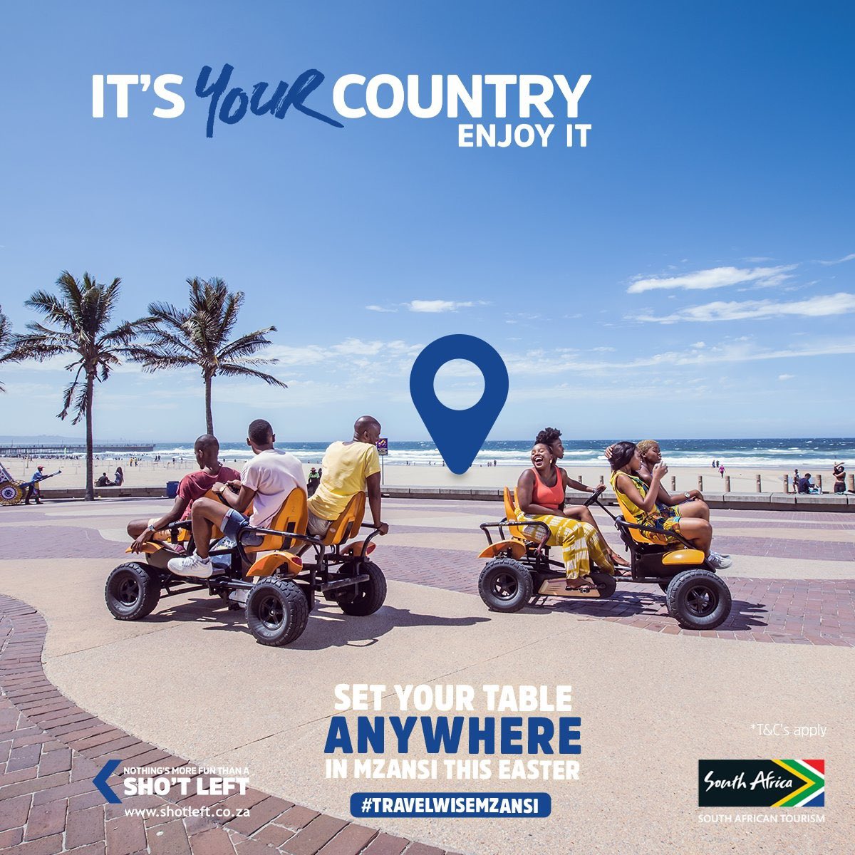 ElanaAfrika's tweet photo. You can set your table anywhere in Mzansi this Easter. Head to https://t.co/uIZTJqUhDN and book your next adventure now! There are affordable deals to fit any budget 💸💸💸 Whether you like activities, 🧗🏾‍♂️the bush🏕️ or the beach 🏖️ grab your #SeatAtTheTable2022!  #TravelWiseMzansi https://t.co/idjArdSMRo