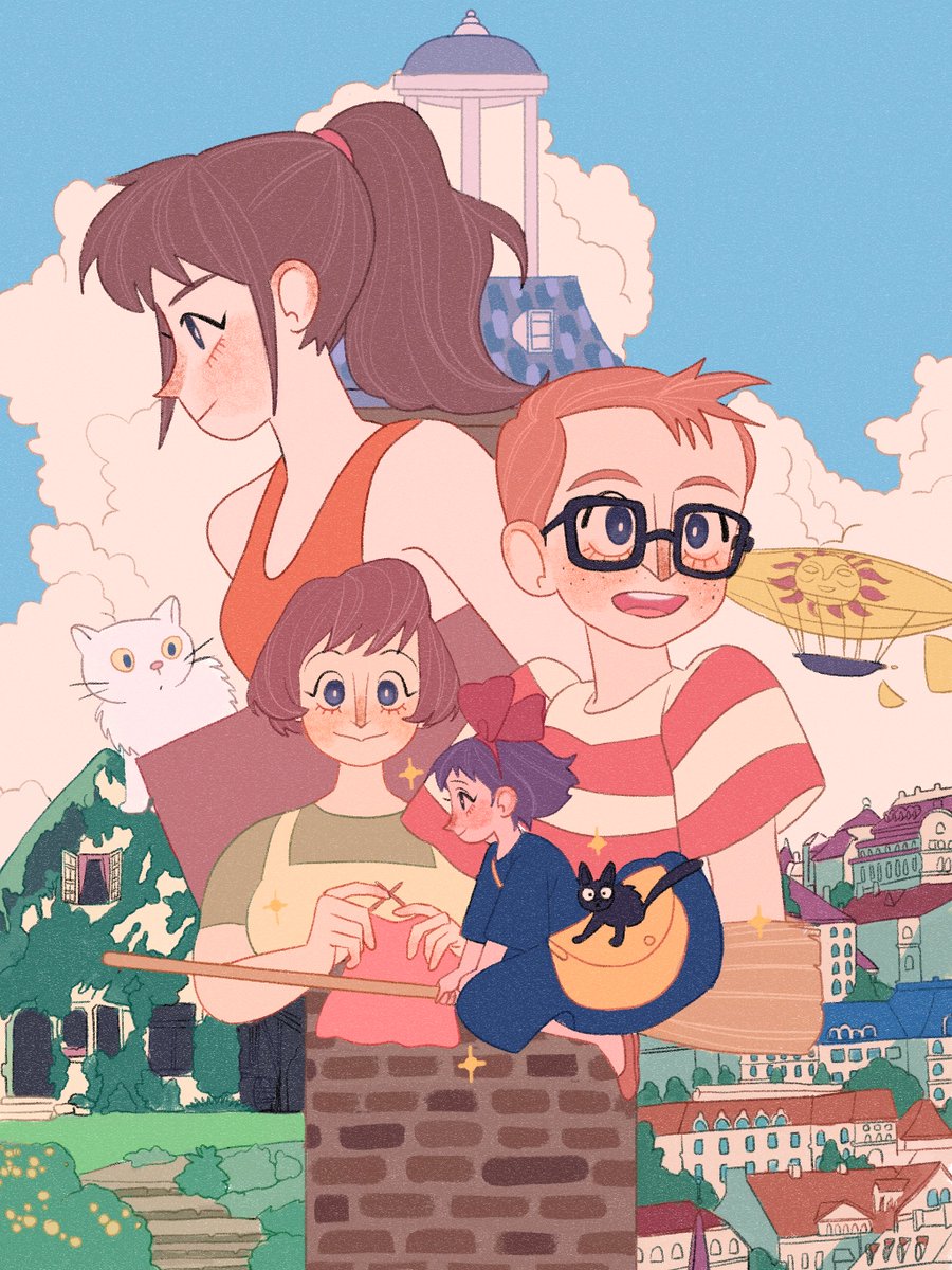 sansa_sue's tweet photo. Kiki's Delivery Service🐈‍⬛ https://t.co/0YBChJl2ir