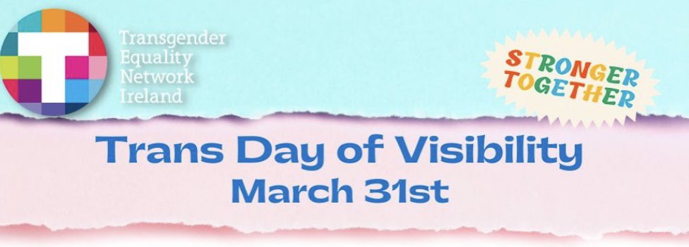 Today is the Trans Day of Visibility and we will be sharing posts from our community &amp; allies about what this day means to them. We also want to celebrate all the trans activists who are visible everyday. #TDOV2022