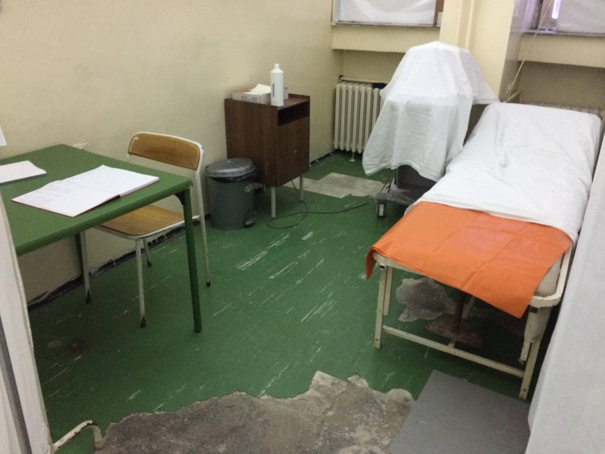 johnkrokodil's tweet image. Болницата во Гостивар