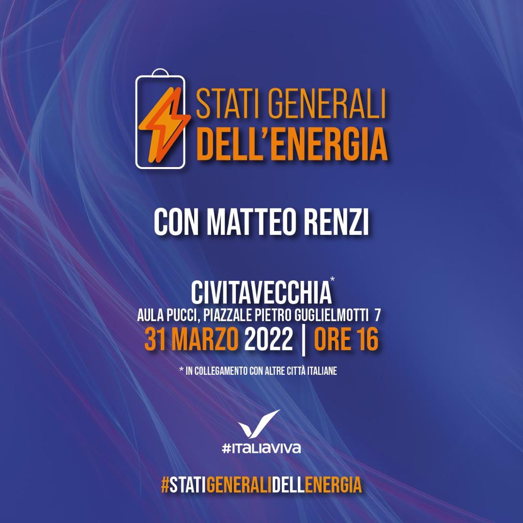 Luca Andreassi (@lucaandreassi) on Twitter photo Ci vediamo questo pomeriggio a #Civitavecchia per gli #StatiGeneraliDellEnergia . L’evento sarà in diretta sui canali Facebook e YouTube di <a href="/ItaliaViva/">Italia Viva</a> e su <a href="/radioleopoldait/">Radio Leopolda</a> . A dopo! Ci vediamo questo pomeriggio a #Civitavecchia per gli #StatiGeneraliDellEnergia . L’evento sarà in diretta sui canali Facebook e YouTube di <a href="/ItaliaViva/">Italia Viva</a> e su <a href="/radioleopoldait/">Radio Leopolda</a> . A dopo!