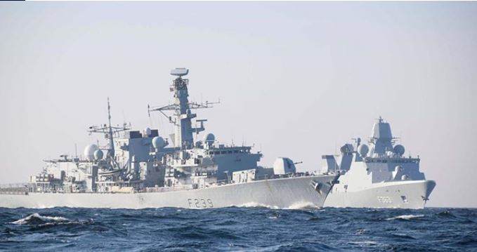 NavyClippings's tweet photo. HMS Richmond has carried out patrols and escorted British supply ships alongside allies in the Baltic Sea.

The Type 23 frigate has spent the past few weeks in the region working with navies and personnel from NATO as well as those from the Joint  #nav

https://t.co/gAeKAu9k8I https://t.co/AUPIoN5TRr