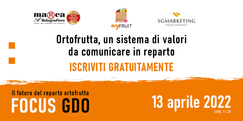 myfruit's tweet photo. "Il reparto di Frutta e Verdura è da sempre il biglietto da visita per Unes". @RossellaBrenna1 Ad @Unes_Official parteciperà al Focus GDO in programma il 13 aprile alle 11:30 a @MarcaByBF Iscrivetevi qui https://t.co/tp63rsqCVX #focusgdo #repartoortofrutta #marketing #packaging https://t.co/PVWgzsLhrB