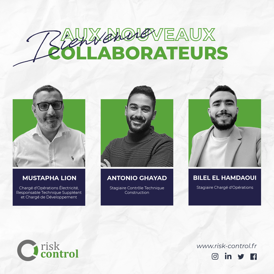 RiskControl11's tweet photo. Ce mois-ci, RISK CONTROL SAS a vu ses équipes s'agrandir avec l'arrivée de nouveaux collaborateurs.
Bienvenue à vous trois au sein de l'aventure Risk Control !

Nous rejoindre vous intéresse ? Envoyez votre candidature à recrutement@risk-control.fr.

#newarrivals #welcomeonboard https://t.co/7TNPyylywC