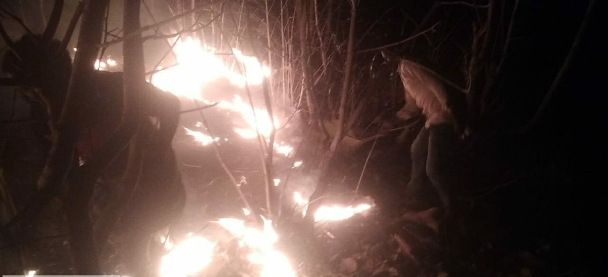 SVSifs's tweet photo. Thanks a lot to @Iam_Pandith Sarpanch of Fakeer Nayak Thanda for giving timely information about fire in the forest at surrounding of Sirpally Thanda which was attended immediately by our team.@dobriyalrm @pargaien @IKReddyAllola @fdo_nirmal #forestfire https://t.co/WZ7YFdvpKn