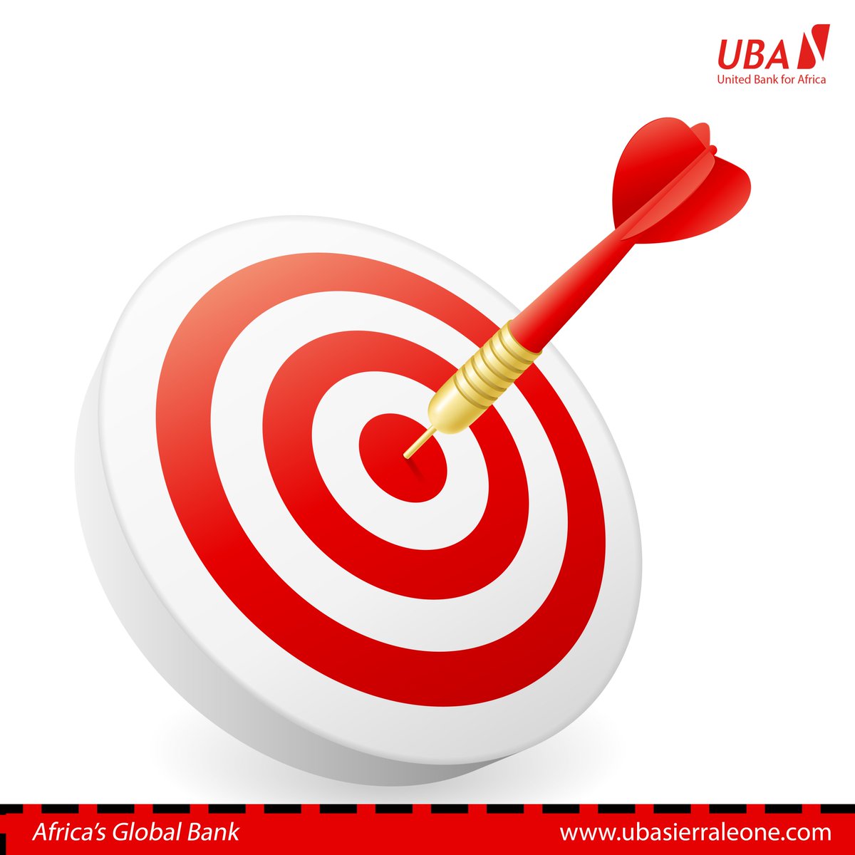 Hello Thursday!

Set your target and keep trying until you reach it 

#ThursdayMotivation
#SetyourTargets
#UBASierraLeone
#AfricasGlobalBank