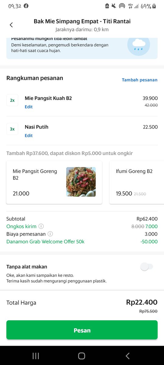 jeks_situmorang's tweet photo. Memang ga ada 2nya promo ini... @GrabID x @HelloDanamon 

Boleh ni,  recomended. 

#danamongrab #promograb https://t.co/noKJjq8Bj4