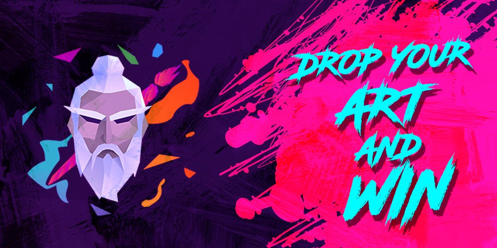 Drop your✨1/1 #NFTart &amp; win👇🏆

If we like what we see 😍 you'll get a MAD Master #NFTGiveaway (Klimt, Monet or Warhol)🙌 &amp; promotion from the <a href="/CultOfArts/">MAD Masters | Art Awards 🏆✨</a> 🚀

✅ Follow <a href="/CultOfArts/">MAD Masters | Art Awards 🏆✨</a>
✅ Join discord.gg/cEPxp64nVK