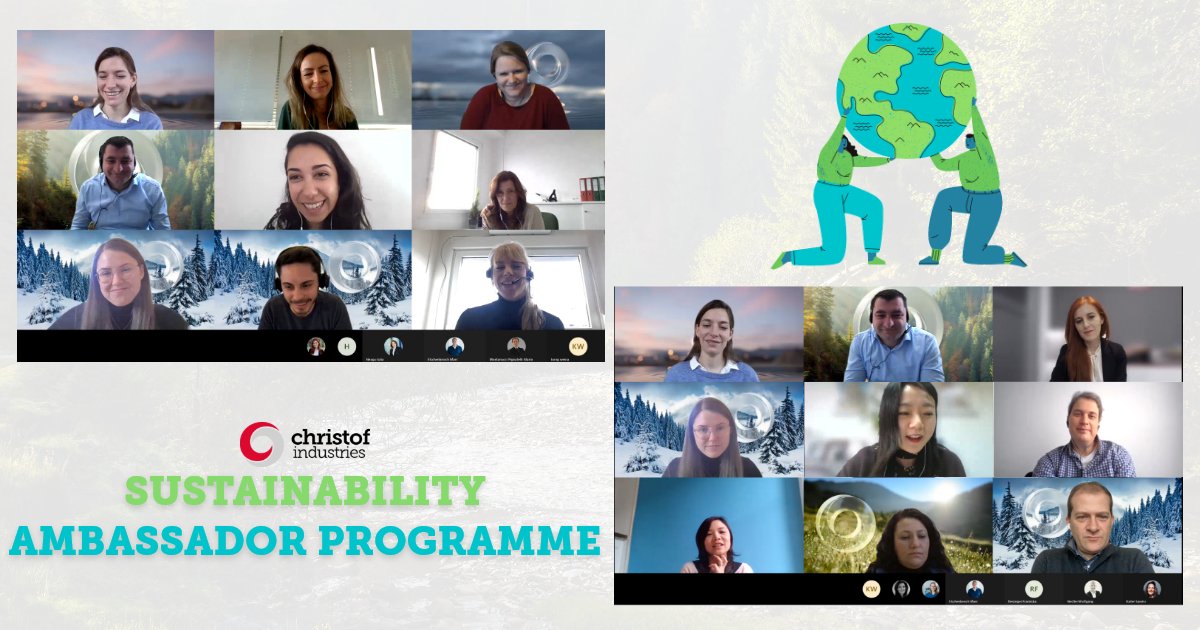 Christof_Ind's tweet photo. This month, we started our Sustainability Ambassador Programme.💚 Our community will work on environmental, social, and economic factors. We’ve already discussed several initiatives, such as helping refugee children, mental health, and recycling: https://t.co/ac2MGdzH9f https://t.co/Efrqxo78Wt
