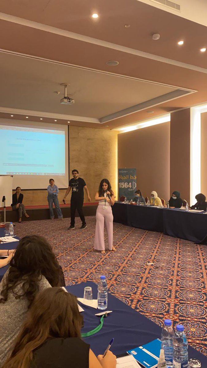 MiaAtoui's tweet photo. 5years ago I stood alone in a hotel room training 8 volunteers to kick off #Lebanon’s 1st #suicidehotline 
Today they are 130volunteers and they are leading and training new young hotline operators to #savelives 
Promote #ideas that matter - they will get passed on to generations https://t.co/OJkSCLmE8A