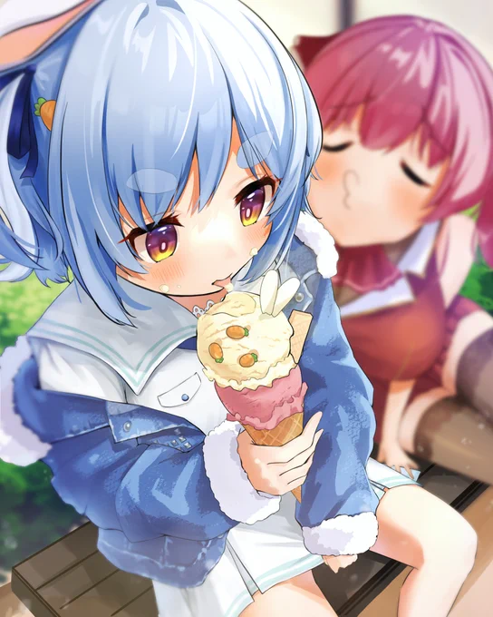 絵柄がブレブレなのだが…来月からも頑張るので見守ってくださると嬉しいです見てくださった皆さんありがとうございました #今月描いた絵を晒そう 