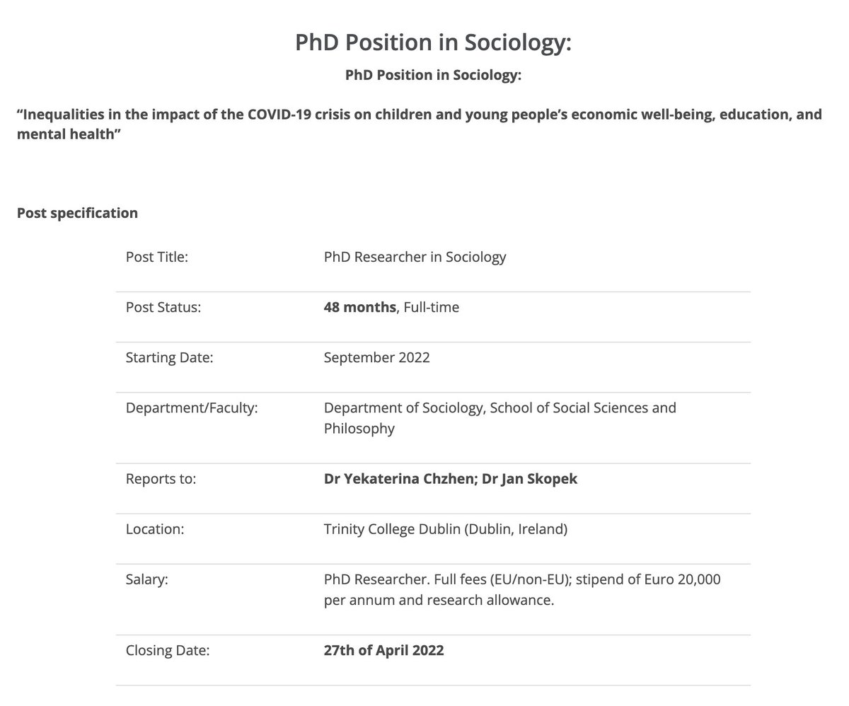 TCDsociology tweet picture