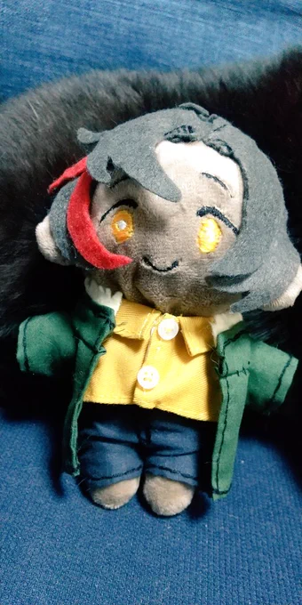 見てーーー!!!!!!!!!!!!!!フォロワーが作ってくれた自探索者ぬい!!!!!!!!!!!!!めちゃくちゃ可愛い!!!!!!!見て見て見て見てーーー!!!!!!!!!!!!!!!!!!!!! 