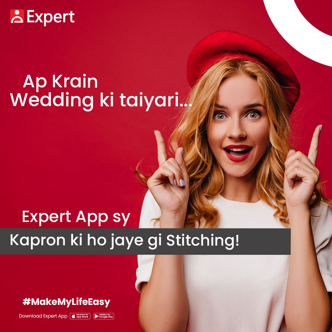expertpakistan's tweet photo. Making your Life Asaan! 📲🙌

#ExpertPakistan #Tailoring #StitchingService #Tailor #Clothes #Fashion #womenfashion  #womenswear https://t.co/0Sxh8HvnpF