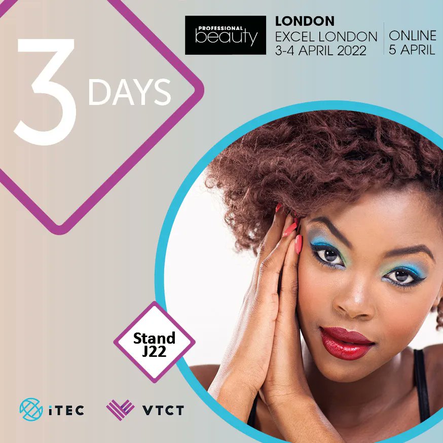 ITECWorld's tweet photo. 🆕 New for 2022, come to stand J22 at @pro_beauty London and try our 🎮 Virtual Reality🎮 Make-up experience, where you can create your own look in our VR machine and print out your results to take away with you.
https://t.co/Mtw1cDth8M
#PBLondon https://t.co/xlbQeRBGUs