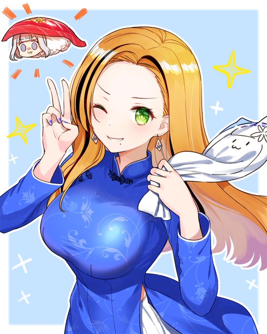 アオザイのtwitterイラスト検索結果 古い順