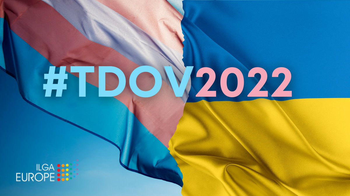 Today, on #TransDayOfVisibility #TDOV2022, we make visible the struggles of trans people caught up in the war in Ukraine, and commend the work of trans organisations in other countries to support members of their community #commonhumanity 👉 ilga-europe.medium.com/trans-day-of-v…