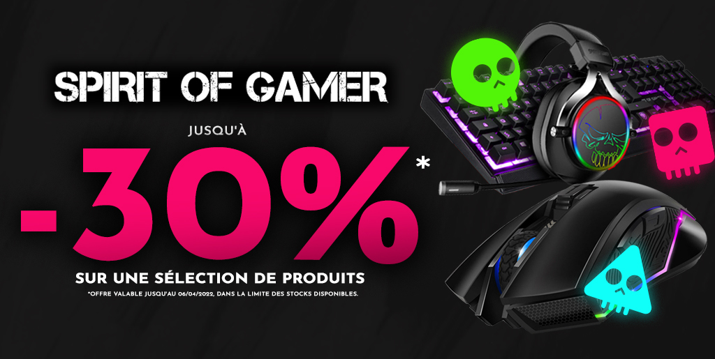 cybertek_fr's tweet photo. 🐭 A vos claviers ! On vous a concocté une sélection de claviers et souris #SpiritOfGamer au poil 👌
👉 https://t.co/YWlaRqp3Sy
*Offre valable jusqu'au 06/04/2021, dans la limite des stocks disponibles
#cybertek #sourisclavier #cyberpromo https://t.co/xUycsV27U0