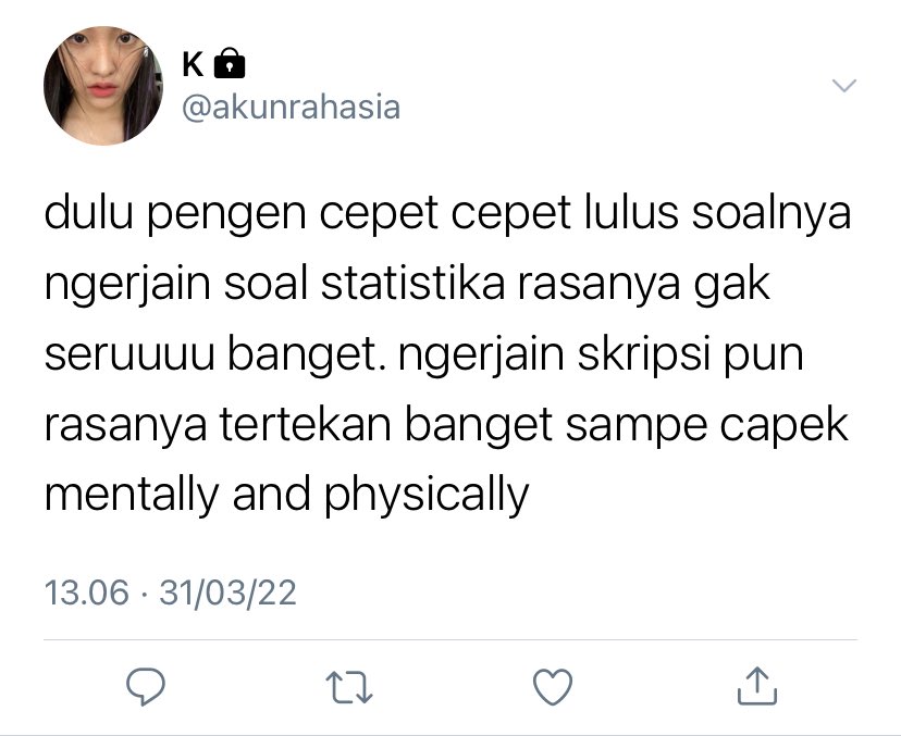 popsvelvett's tweet photo. 297. makin gede rasanya makin gak siap menghadapi kehidupan ya 🥲 https://t.co/QwMwhWQJZO