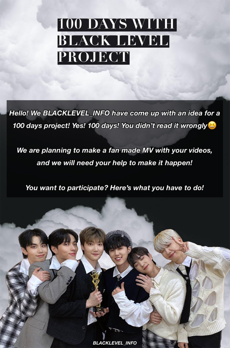 BLACKLEVEL_INFO's tweet photo. 🖤𝟏𝟎𝟎 𝐃𝐀𝐘𝐒 𝐖𝐈𝐓𝐇 𝐁𝐋𝐀𝐂𝐊 𝐋𝐄𝐕𝐄𝐋 𝐏𝐑𝐎𝐉𝐄𝐂𝐓🖤

We are planning to make a fan made MV for 기다릴게 (I’ll Wait) as a 100 Days gift! More info on the link!

♡ D Day: June 5th
♡ April 1st - June 30th
♡ https://t.co/paf3i9Ik8Q

#BLACK_LEVEL #블랙레벨 https://t.co/TIL9iBHLwV
