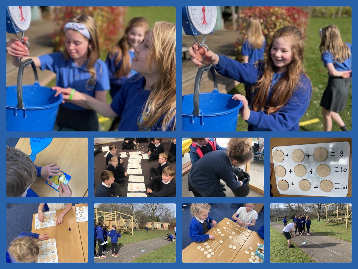 Aber Cluster schools were over the moon to benefit from a <a href="/JoWaltersTrust/">Jo Walters Trust</a> grant. Our maths transition project with <a href="/KHS_Maths/">King Henry Maths</a> enables KS3 staff to teach in our primary schools to get pupils ready for y7. These hands-on maths tools are a huge hit! #bringmathstolife #partnerships