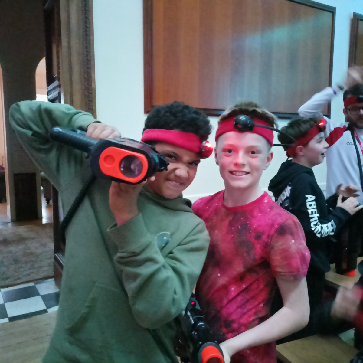 BWPBoarding's tweet photo. Great fun last night in our now traditional end of term Laser Tag evening with @Lasertag_2u  #iloveboarding https://t.co/vvY5yYPT92
