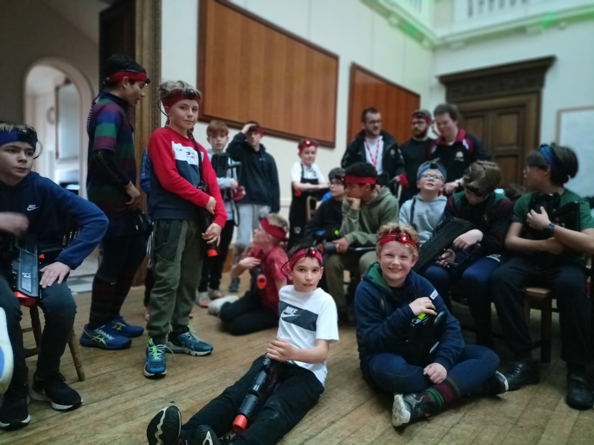 BWPBoarding's tweet photo. Great fun last night in our now traditional end of term Laser Tag evening with @Lasertag_2u  #iloveboarding https://t.co/vvY5yYPT92
