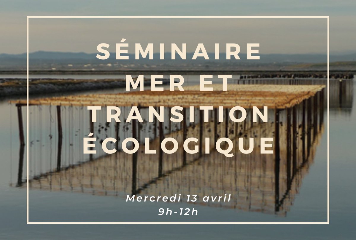 📌Agropolis International en partenariat avec le Rectorat de l'académie de Montpelier organise un séminaire "Mer et transition écologique" le 13/04/22, de 9h à 12h, en visioconférence. Programme &amp; inscription ici agropolis.idloom.events/seminaire-mer-…
#mer #transition #recherche