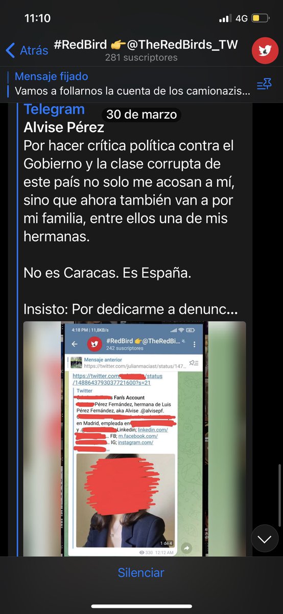 CristinaSegui's tweet photo. A todos los directores de cadenas de radio y tv que contáis, o habéis contado, con el miserable de @rubensancheztw. Vosotros también sois culpables. https://t.co/EHYw9S1Qia