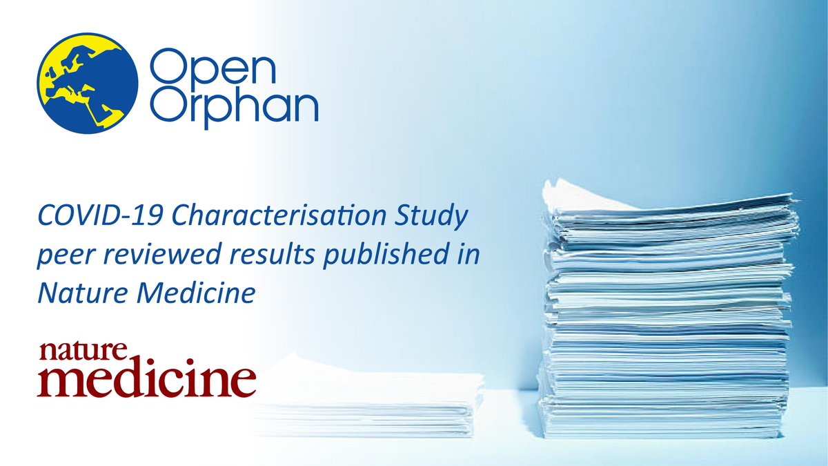 OpenOrphan's tweet photo. The peer reviewed results from the #COVID19 characterisation study has been published in @NatureMedicine. The data showed the #SARSCoV2 human challenge study was safe in healthy young adults
https://t.co/AgT6mqTOYa
@hVIVO_UK @imperialcollege @RoyalFreeNHS #VaccineTaskForce https://t.co/JFf7eyzWu9