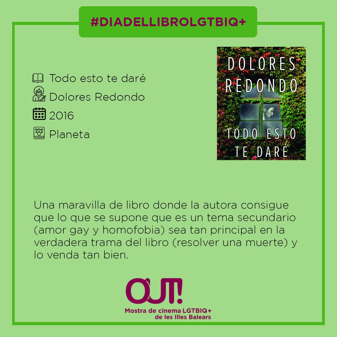 mostraout's tweet photo. Hoy es el Día del Libro LGTBIQ+. Así que aquí vienen algunas recomendaciones del equipo de la #mostraout https://t.co/npLdQkgU1s