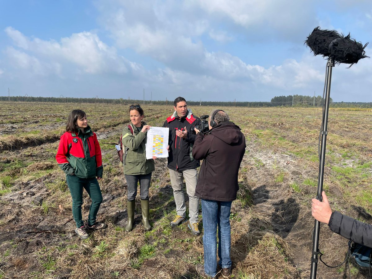 ForManRisk's tweet photo. Aujourd'hui, les partenaires du projet visitent les sites pilotes de l'@ONF_Officiel et et ils ne sont pas les seuls 🎥🎥🎥 https://t.co/e40ZhKgWMg