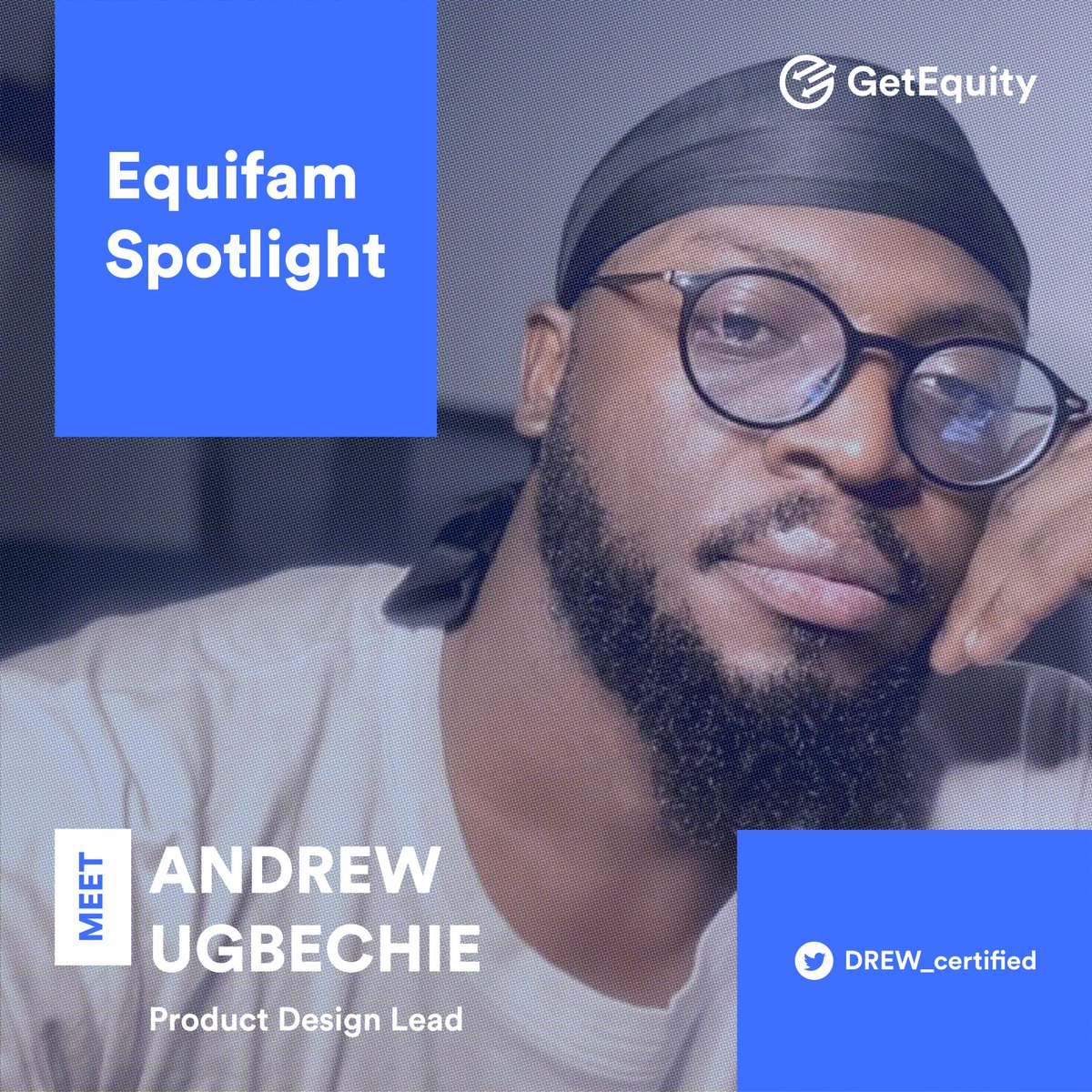 getequity's tweet photo. Drew might not be able to swim to save his life YET 😂 but he is constantly raising the bar when it comes to all things design.

Meet our Product Design Lead - @DREW_certified

Every Month, you will get the chance to meet a member of the #Equifam, the team behind GetEquity. https://t.co/i9jlYrvLKE