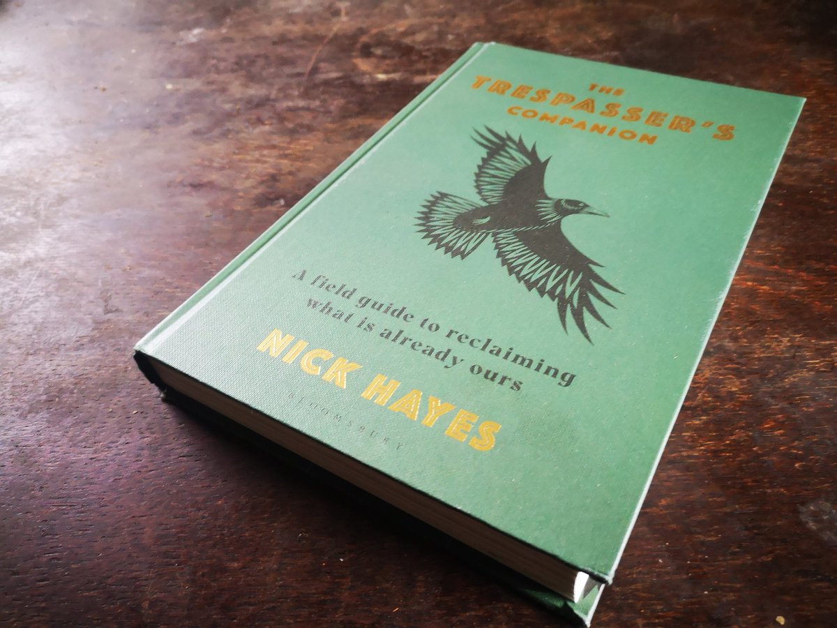 nickhayesillus1's tweet photo. My new book, The Trespasser's Companion will be released 14th April. It is a guide not just on how to trespass, but how to change the laws of exclusion in the English countryside, by trespassing. https://t.co/AivpnzXJmF
