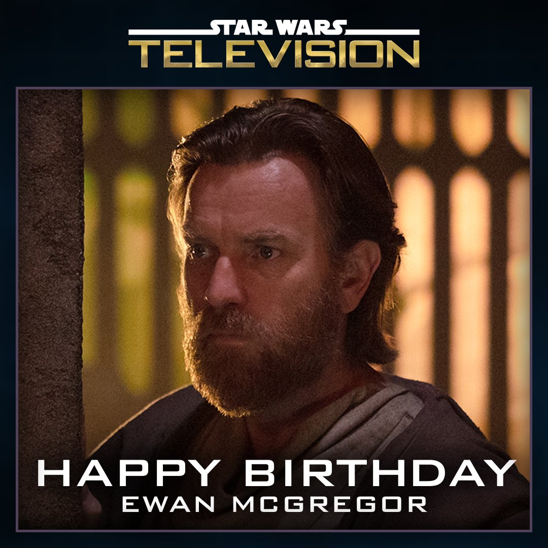 A big happy birthday to Ewan McGregor!   