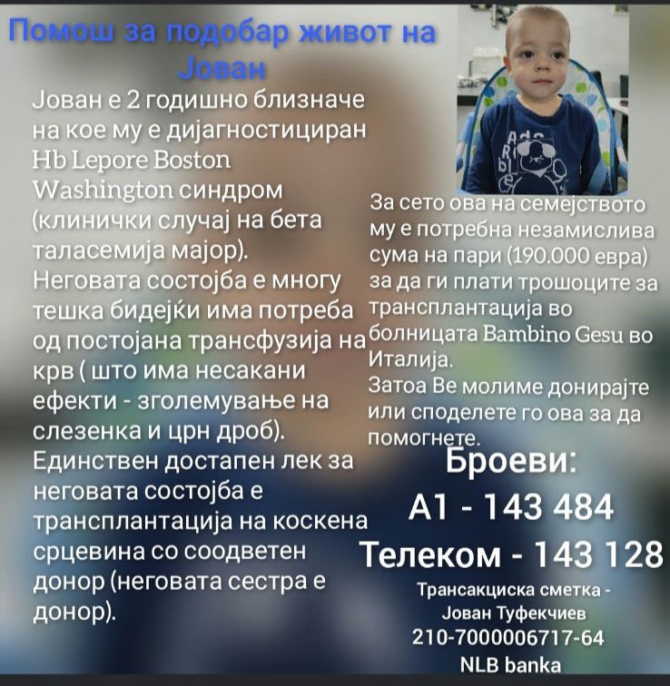 Ајде заедницо фаќајте телефоните во рака. 

За машково кукле да има иднина потребни се 190к еур