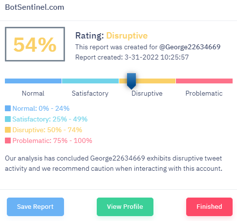 JCmacc1's tweet image. Another interesting number - your account rating.

#TrollBlock