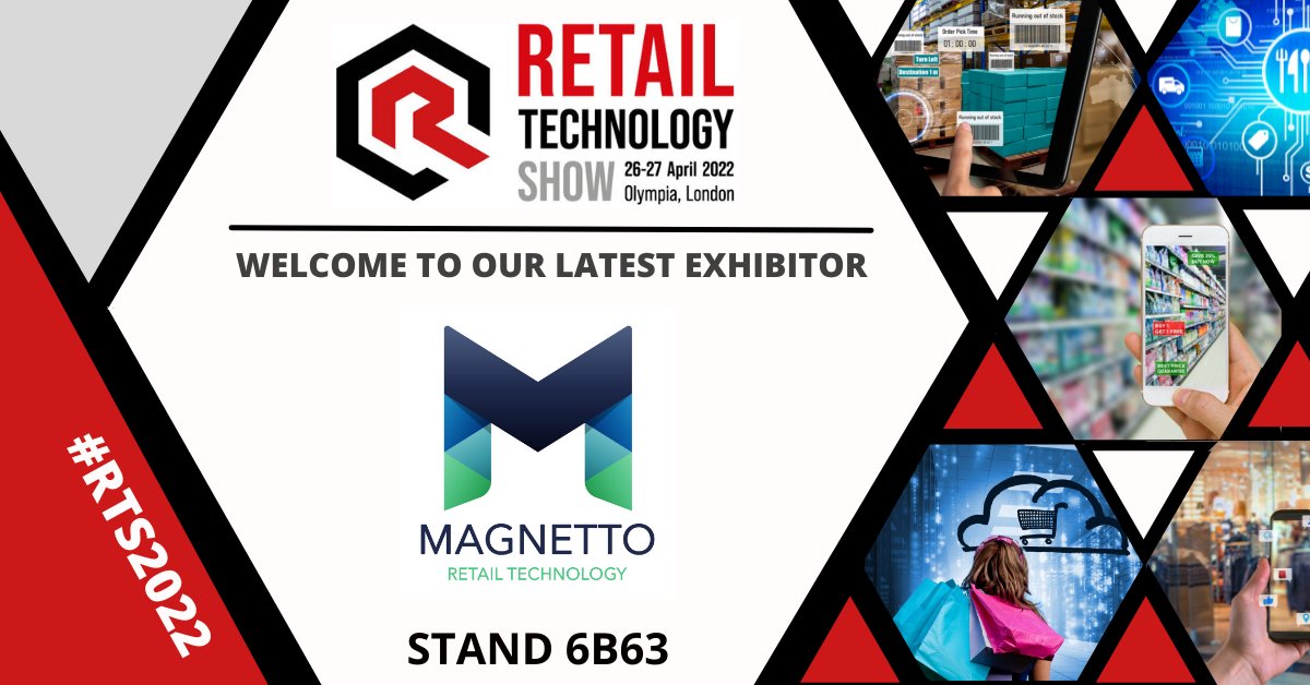 RetailTechShow's tweet photo. Welcome #Magnetto who are exhibiting at #RTS2022

Their scan &amp; go #solutions for retail stores offer real-time data, customer theft risk scoring models &amp; staff control apps for the retailer.

Register for your free pass : https://t.co/ZHKFBGjEnZ

#RTS2022 #StoreApps #RetailTech https://t.co/FGfRI4hpfZ