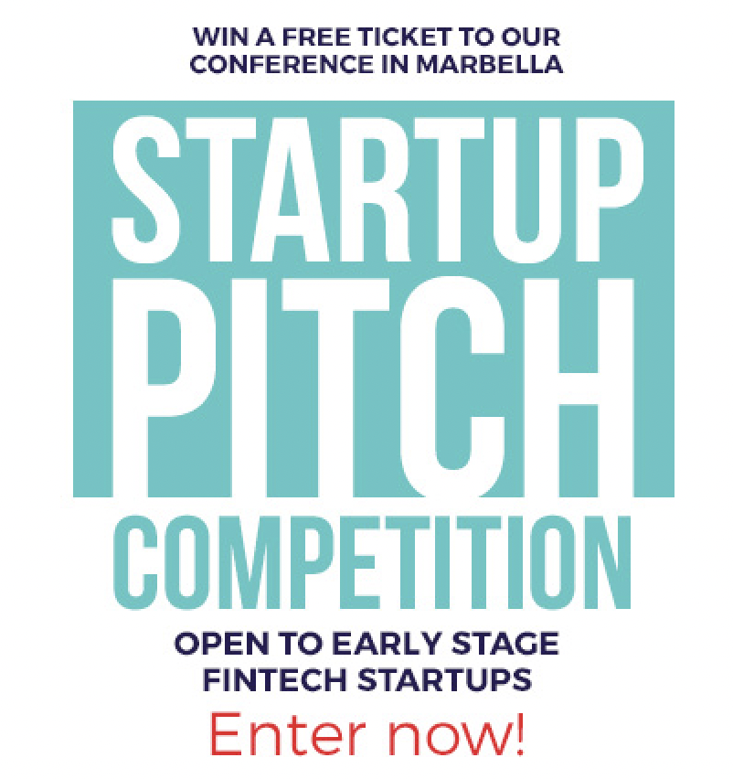 Are you an early-stage open finance startup?

Enter our startup pitch competition now.

Top 6 finalists win a free ticket to the Open Banking World Congress in Marbella, 24-25 May.

Showcase your innovation in front of an all-star judging panel.

hubs.li/Q016ZTFh0