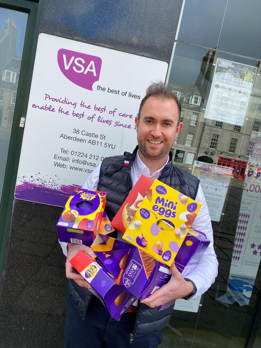 supportVSA's tweet photo. A huge thank you to our good friends at @netzero_tc for visiting VSA to donate 60 Easter eggs, which will bring a smile to so many in the coming weeks.
#easter #easteregg #Easter2022 #eastersmile https://t.co/daWPmec7IT