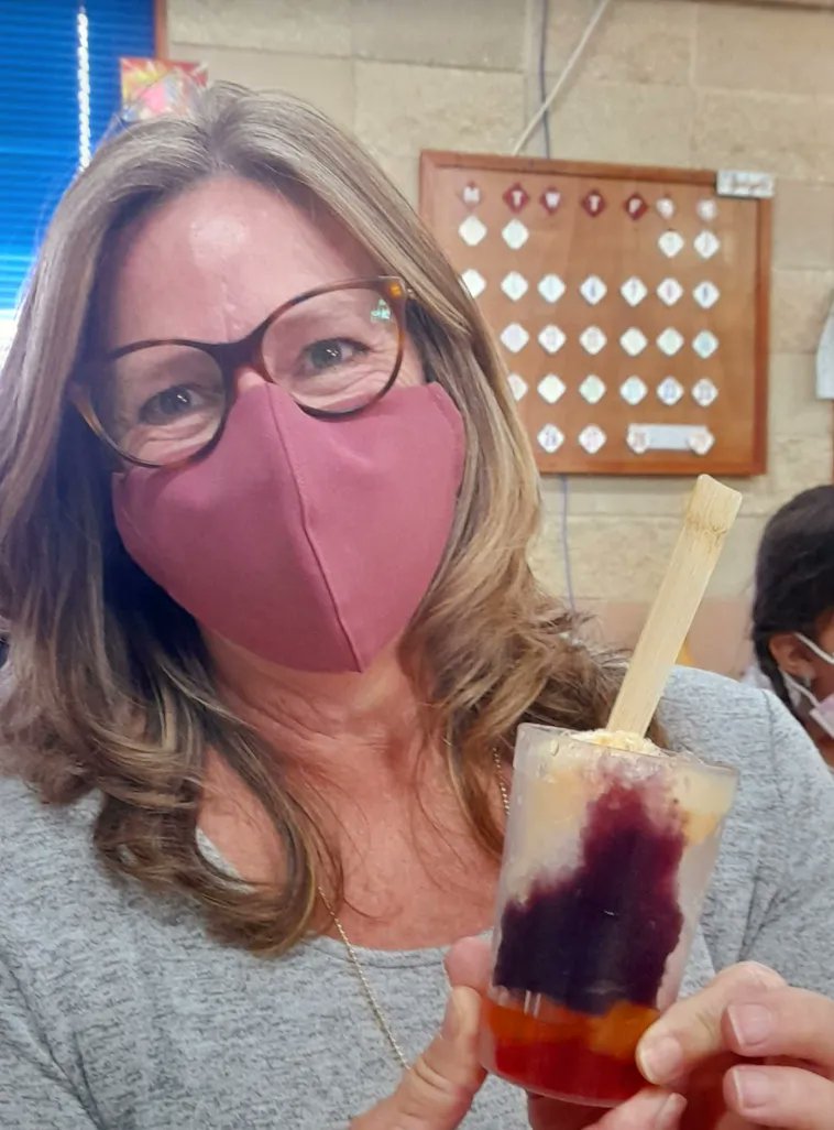 kim_donker's tweet photo. We enjoyed making and tasting halo-halo to end the week of learning about the Philippines. Thank you, Ms. Cris  #isaruba #issedu #earlylearning #kindergarten https://t.co/HkDPZcvX2c