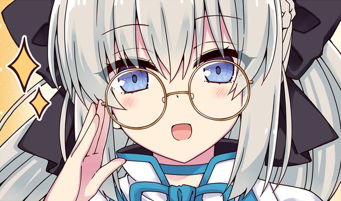 「メガネプラス 青い眼」のTwitter画像/イラスト(人気順)