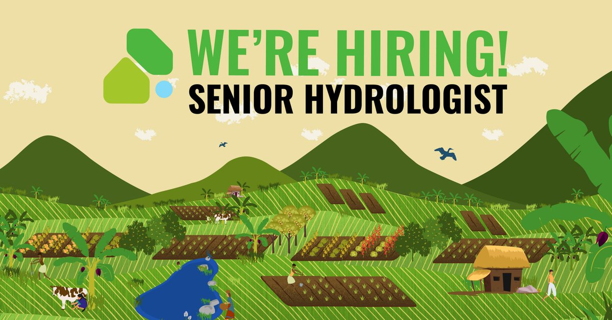 #Hiringalert: #CSEI is looking for a senior #hydrologist who will work with the research and development team.

Location: Remote 

Experience: 5-8 years in related work.

If you are interested, apply here: bit.ly/SHydro

RT, please!