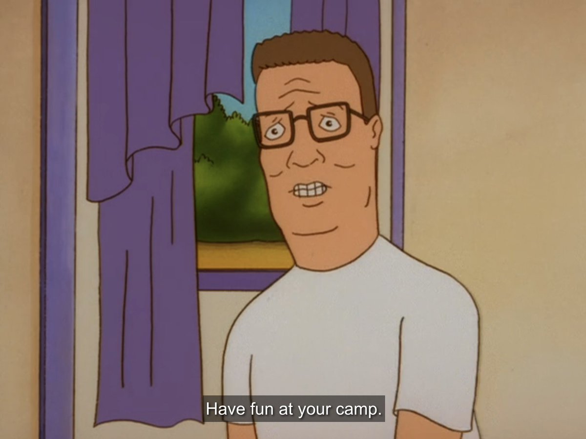 jestom's tweet photo. king of the hill doing the most accurate gay jokes in 2006 https://t.co/czrxQlnPRw